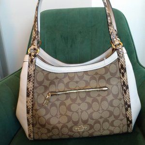 COACH Kristy Shoulder Bag   Kristy Shoulder Bag In Colorblock Signature Canvas